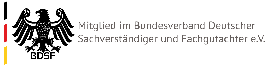 Mitglied im Bundesverband Deutscher Sachverständiger und Fachgutachter e.V.